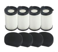 Gettimore Kit de filtros para aspiradora TECHWOOD TAS9055 TAS9035 para aspiradora VA20, captura de polvo fino eficiente, vida útil de filtración extendida (paquete de 4)