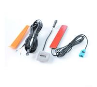 Gettimore Kit de micrófono de coche para BMW F20 F30 F10 F25 para cic NBT - Micrófono externo con cable de arnés de cables para llamadas manos libres de voz clara, gris, 350 cm