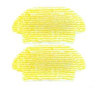 Gettimore Kit de paños de fregona para Karcher RCV 3 RV3 Robot Aspirador Mantenimiento de Pisos Microfibra Lavable Reutilizable Suave Mopping Pad Piezas Accesorios (2 unidades)