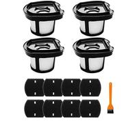 Gettimore Kit de repuesto de filtro de vacío manual para modelos Bissell 2284W, 2390, 2389 (1614212, 1614203, 1614204)