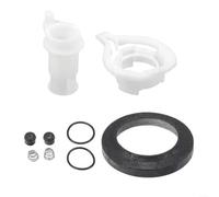 Gettimore Kit de válvula de agua de inodoro RV 42049 para Thetford - Estilo II, componente de reparación de plástico fácil de instalar, color blanco