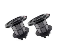 Gettimore Lamella - Filtro ciclónico para Siemens Relaxx'x Zoo'o GS-50, cilindro de escape reutilizable 00708278, 205 mm x 200 mm, color negro