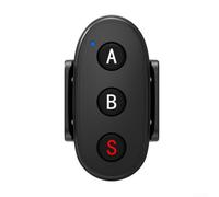 Gettimore Mando a distancia inalámbrico para DJI Action 5 Pro 4 para Insta360 - Obturador de cámara con seguimiento GPS de 10 m, color negro