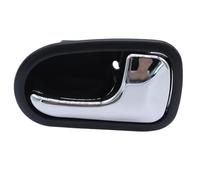 Gettimore Manija de puerta interior de coche para Mazda 323 y Protege 1998-2003, lado izquierdo o derecho, acabado brillante, reemplazo de ajuste directo sin necesidad de corte