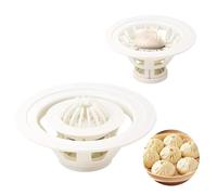 Gettimore Máquina ligera para hacer Baozi, vaporizador ABS de grado alimenticio para bollos al vapor caseros perfectos, fácil de usar con bordes lisos