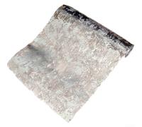 Gettimore Mesa de malla dorada plateada para camino para decoración de cumpleaños, boda, fiesta (plata)