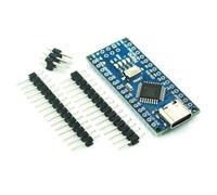 Gettimore Microcontrolador Nano V3.0 para ATmega328P, 5V 16MHz con USB-C y CH340, para Arduino para proyectos de Breadboard