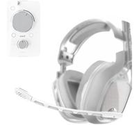 Gettimore Micrófono direccional blanco con cancelación de ruido para auriculares Logitech ASTRO A40, omnidireccional, ABS, portátil