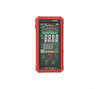 Gettimore Multímetro digital inteligente de rango automático 6000 cuentas VA Display AC DC Voltaje Corriente Probador NCV Live Wire ID Linterna Tipo-C Recargable