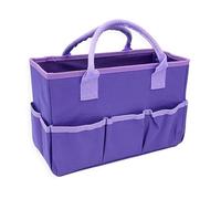 Gettimore Organizador de arte para manualidades con bolsillos, tela Oxford, estructura independiente, resistente a salpicaduras, capacidad de 2.5 galones