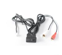 Gettimore Panel de interfaz de audio para coche, adaptador USB AUX compatible con montaje en salpicadero