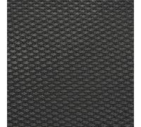Gettimore Paño profesional de la parrilla del altavoz de fibra transpirable a prueba de polvo Cubierta protectora del equipo de audio protector para amplificadores de escenario 1.4M x 0.5M (negro)