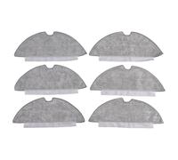 Gettimore Paños de limpieza de repuesto para RoboVac L35 Hybrid/L35 Hybrid+ LR30 Hybrid+, almohadillas de microfibra lavables con un 40% más de cobertura, paños de limpieza reutilizables para pisos