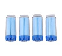 Gettimore Paños sólidos para fregona ECOVACS para DEEBOT N30/N30 PRO para OMNI DSC060002, paquete de 4 almohadillas de limpieza azules con rendimiento de larga duración de 30 días, aroma puro y fresco