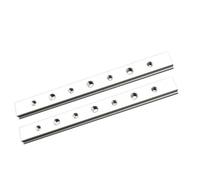 Gettimore Paquete de 2 deslizadores en T para carpintería, barra en T de aleación de aluminio de 100-450 mm, compatible con sierra de mesa, sierra ingletadora, mesa de fresado, banco de trabajo de