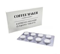 Gettimore Paquete de 8 pastillas de limpieza de café para café Premium ES601 ES701, descalcificador eficaz para máquina de espresso para eliminar aceite y