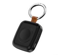 Gettimore para cargador magnético compacto 1200mAh Watch 8 7 para clásico, portátil Power Bank Case con batería incorporada estilo de vida activo, blanco (negro)
