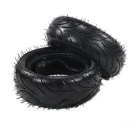 Gettimore Para Mini Motocicleta Neumáticos Neumáticos 90/165.1-16.5 cm 110/127.0-16.5 cm con Tubos Internos Scooter ATV Rueda Set (rueda delantera)