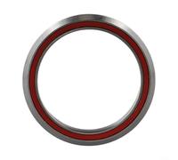 Gettimore Para rodamientos de auriculares de bicicleta de 1.5 1-1/8 pulgadas 45/36 grados de contacto angular de acero para reemplazo 38 39 41 44 49 52 mm horquilla para carreras plata (P16-8)