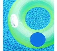 Gettimore Parches inflables de PVC azul para reparación de piscina, colchón de aire y reparación de barco, para kit cuadrado redondo