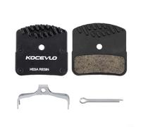 Gettimore Pastillas de freno de bicicleta, repuesto de cuatro pistones de resina de freno de disco de refrigeración para pastillas H03A para M8120 para SAINT para ZEE M640 Q13RS Q11TS Q1OY (1 par)