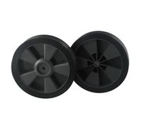 Gettimore Piezas de repuesto para parrillas de gas y otras marcas, paquete de 2, 76 pulgadas de diámetro exterior, ruedas giratorias de plástico térmico compatibles con parrillas multifuncionales