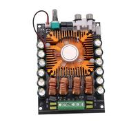 Gettimore Placa amplificadora de potencia digital para TDA7498E, módulo de audio estéreo de 2 x 160 W con entrada CC 12-32 V, BTL 220 W, clase D, rojo