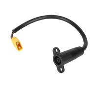 Gettimore Puerto de carga para scooter eléctrico de 1,5 cm, interfaz de componente de carga de plástico para scooters Kukirin G2 Pro/G2 Max, accesorios