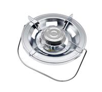 Gettimore Quemador de gas licuado al aire libre para estufa de camping GLP, cilindro de acero con asa, cabezal de horno de núcleo de cobre, cocina portátil para Ucrania, Rusia, Polonia, Alemania, 17 x