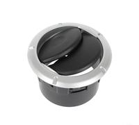 Gettimore Rejilla de ventilación cromada para salpicadero, compatible con Master 3 Duster Logan Sandero Part 8200212480