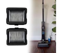 Gettimore Rollo de cepillo de microfibra de alta densidad y filtro de repuesto para aspiradora inalámbrica Eureka RapidWash 630/NEW630/NEW630PL