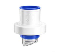 Gettimore Sello antimagnético para desagüe de suelo, drenaje rápido de salida de 3 cm de ancho, junta de silicona, fregadero de cocina y lavadora, se adapta a tuberías de 50 mm/75 mm, color blanco y