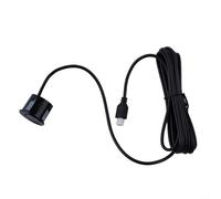 Gettimore Sensor de aparcamiento de coche de 22 mm de diámetro con cable de 2,5 m para kit de sensor para vehículo de seguridad inversa detecta objetos pequeños y barras de funcionamiento de 12 V
