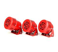 Gettimore Sirena de alarma roja, fallo de alimentación de zumbador fuerte de 110 dB, AC110VDC12VDC24V fábrica de sonido impulsada por motor y sitio de construcción