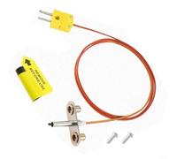 Gettimore Sonda de barbacoa para termopar de repuesto D2 para PRO, para Ironwood serie 575 780, pieza de aleación amarilla de 60 cm