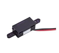 Gettimore Sonda de sensor infrarrojo de 6 V para inodoro automático, activación IR de plástico con detección de movimiento, color negro