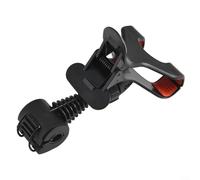 Gettimore Soporte ajustable para teléfono club, para rotación de 360 grados Swing Replay & amp; Revisión, clip de PVC ABS para teléfonos inteligentes de 65-99 mm, negro (C)