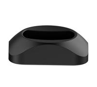 Gettimore Soporte de escritorio de silicona para Insta360 X5/X4, base de soporte estable antideslizante con adhesivo inferior, permite cargar mientras está montado, color negro