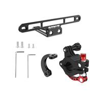 Gettimore Soporte de manillar para mando a distancia DJI RC Pro, aleación duradera + soporte ABS compatible con transmisor de pantalla para uso en ciclismo