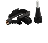 Gettimore Soporte de montaje para Insta360 GO 3, adaptador de montaje de plástico ligero con montaje horizontal y vertical, ajuste seguro, multiusos para abrazadera de ventosa de trípode