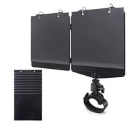 Gettimore Soporte de música compatible con trompeta de oboe de clarinete, lira ajustable de metal ABS con función de giro de página, capacidad para 10 páginas