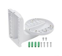 Gettimore Soporte de pared de plástico blanco para cámara domo IP Hikvision -1258ZJ compatible con -2CD2132 2112 3112 3132 fácil de instalar
