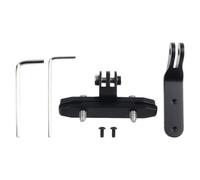 Gettimore Soporte de sillín de aleación de aluminio para Garmin Varia | Soporte para sillín de luz trasera para Garmin Varia RCT715, adaptador de montaje de asiento de bicicleta hecho de acero