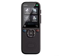 Gettimore Traductor de voz inteligente de pantalla grande, para máquina de traducción multilingüe sin conexión instantánea, viaje ABS compacto para acompañante