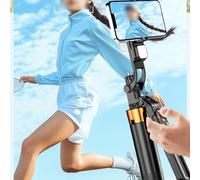 Gettimore Trípode para selfie versátil de 1,8 m con control remoto para smartphone, soporte ligero para teléfono celular, altura ajustable, portátil para viajes y fotos de grupo