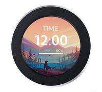 Gettimore Una adición inteligente a tu configuración tecnológica, doble funcionalidad de un monitor LCD refrigerado por agua de 2 8 pulgadas para seguimiento del rendimiento en tiempo real (blanco)