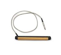 Gettimore Under Saddle - Pastilla piezoeléctrica de 4 cuerdas para guitarra acústica, bajo de 2,5 mm de diámetro, cable de 350 mm, cobre para elementos, color amarillo