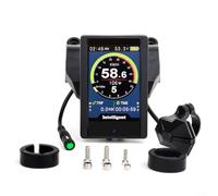 Gettimore Unidad de control de pantalla LCD para bicicleta eléctrica 500C P850C 750C-ble DPC18 con soporte kit de motor de repuesto