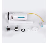 Gettimore Válvula de descarga doble con botón pulsador para inodoro de 1.5 pulgadas y 2 pulgadas, válvula de descarga dual ajustable de alta calidad