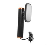 Gettimore Vaporizador de tela de mano compacto con botella de spray de agua Eliminador de arrugas alimentado por USB para viajes (negro)
